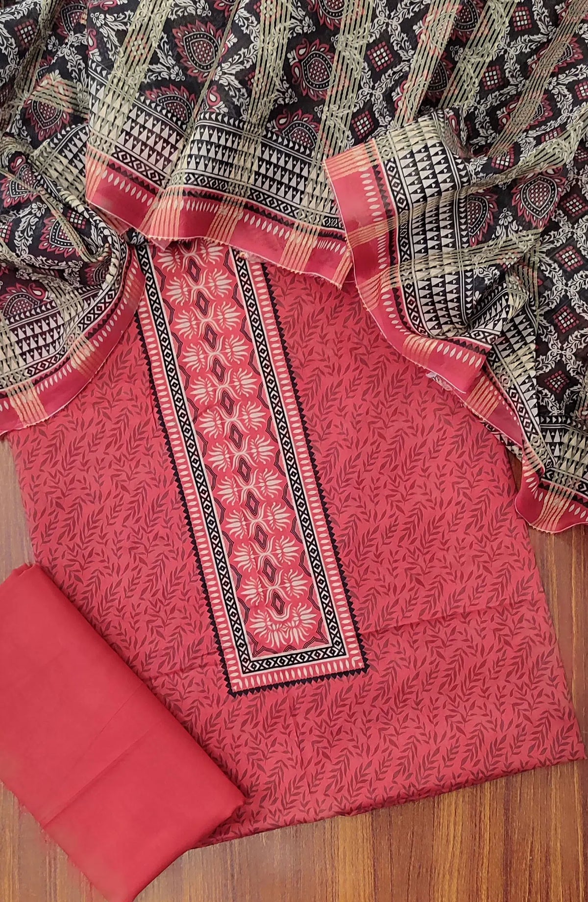 Classic Unstitched Printed Lawn 3 Pcs Collection 2024 - CUPL 12