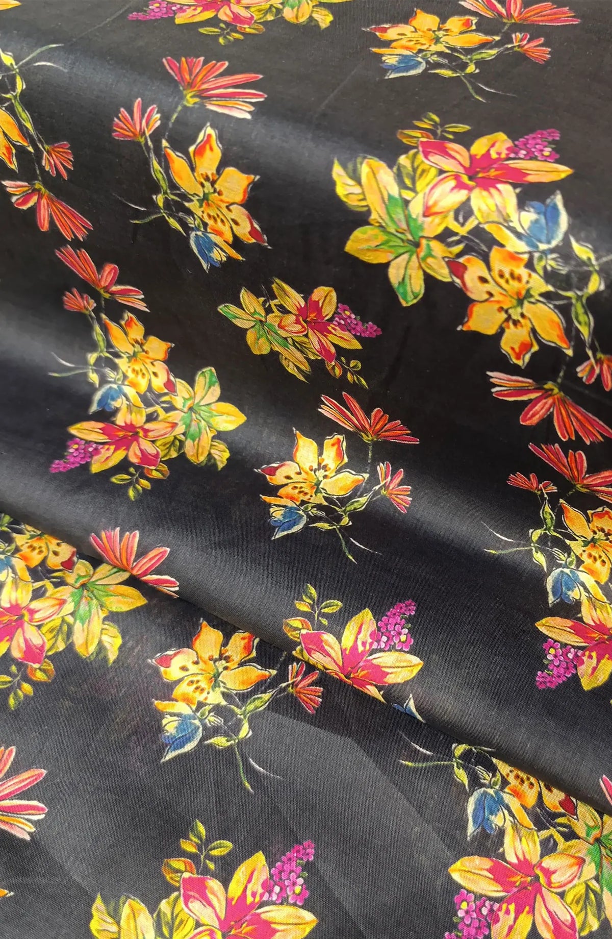 Classic Unstitched 2pcs Digital Printed Lawn Collection Vol-05 By Amna Khadija  - D-02
