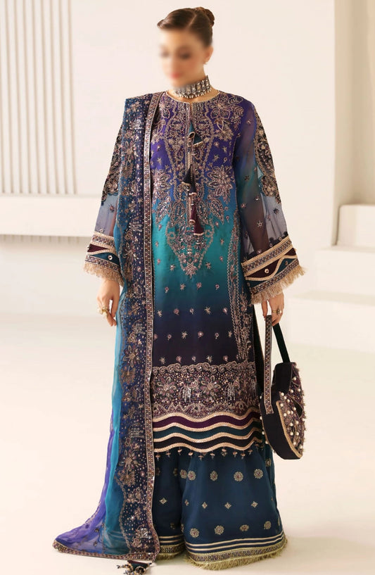 Alizeh La Ruhe Luxury Festive Collection 2024 - D 02 Oasis