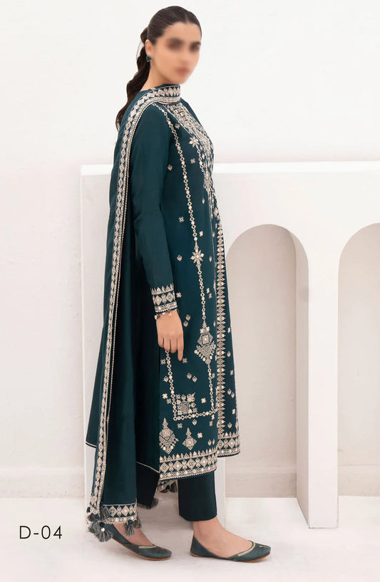 Delia By Jazmin Lawn Collection 2024 - D 04
