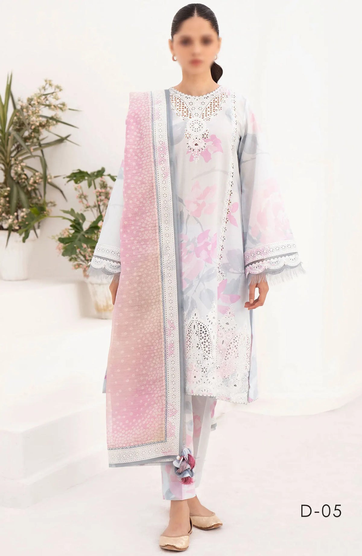Delia By Jazmin Lawn Collection 2024 - D 05