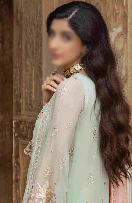 Tahra Unstitch Formal collection by Zainab Chottani - D-05 DILBAR