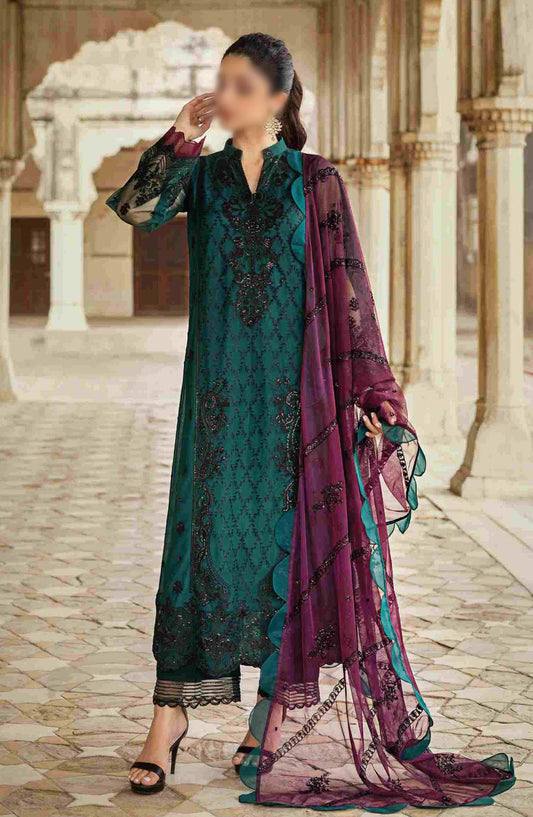 Tahra Unstitch Formal collection by Zainab Chottani - D-06 SAANJH