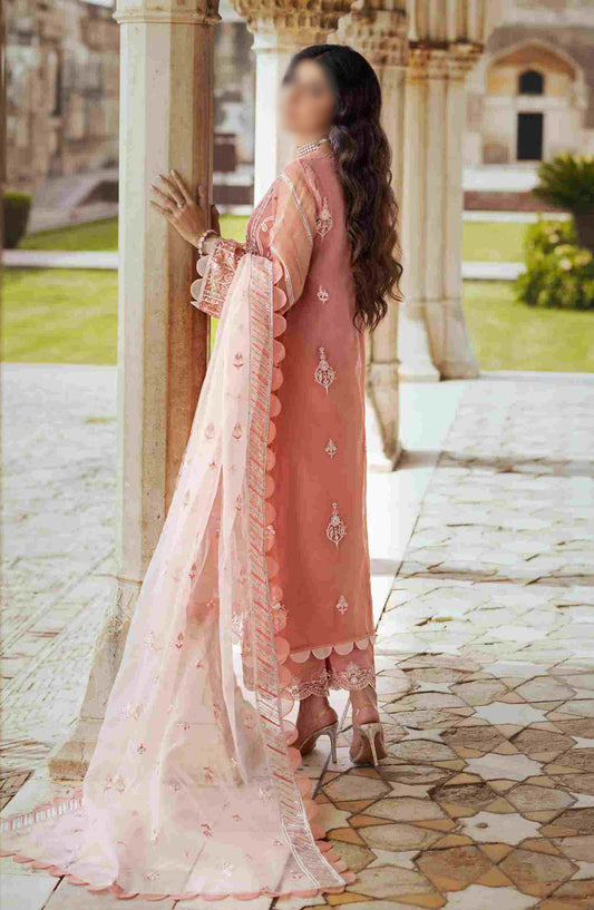 Tahra Unstitch Formal collection by Zainab Chottani - D-07 ROUSHANEY