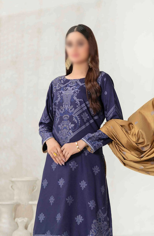 Meeza - Staple Banarsi 3pcs Collection 2024 - D-3808