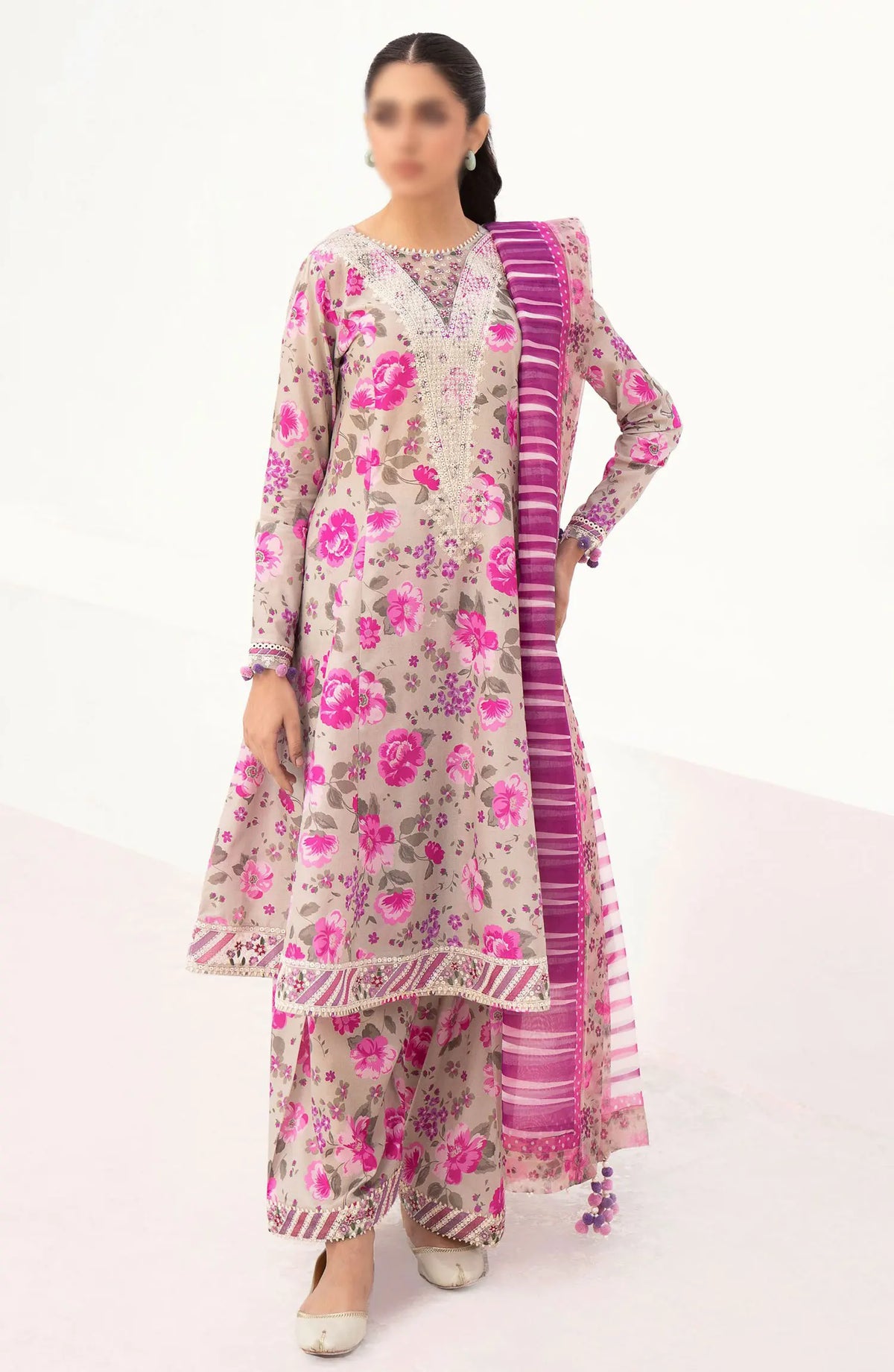 Delia By Jazmin Lawn Collection 2024 - D 08