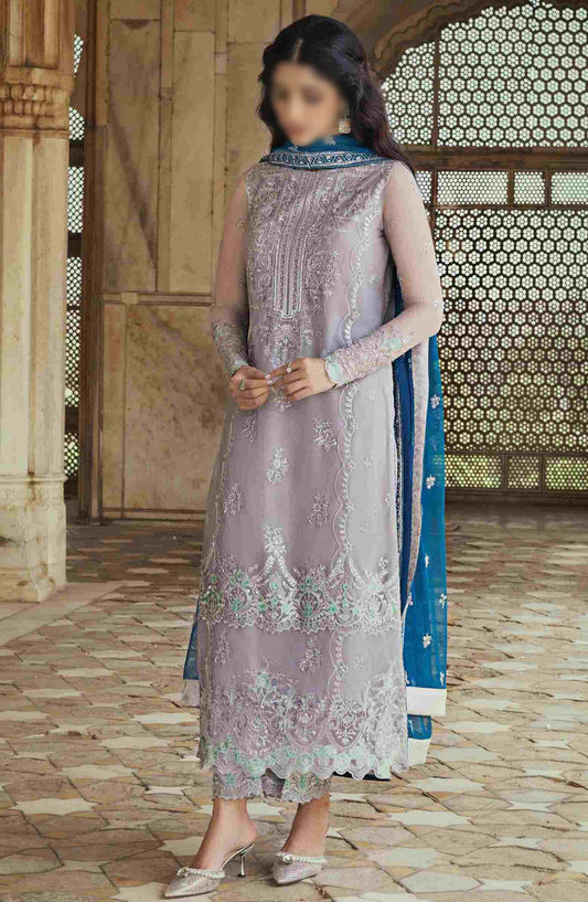 Tahra Unstitch Formal collection by Zainab Chottani - D-08 NIGAR
