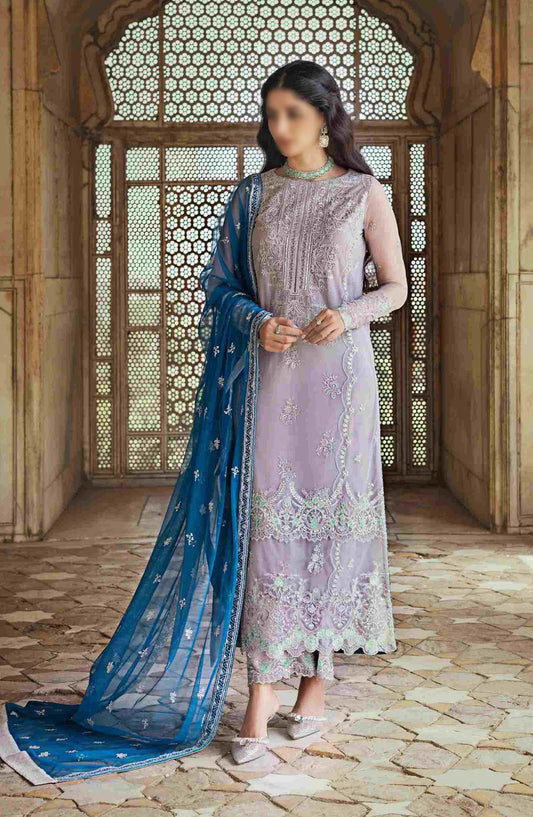 Tahra Unstitch Formal collection by Zainab Chottani - D-08 NIGAR