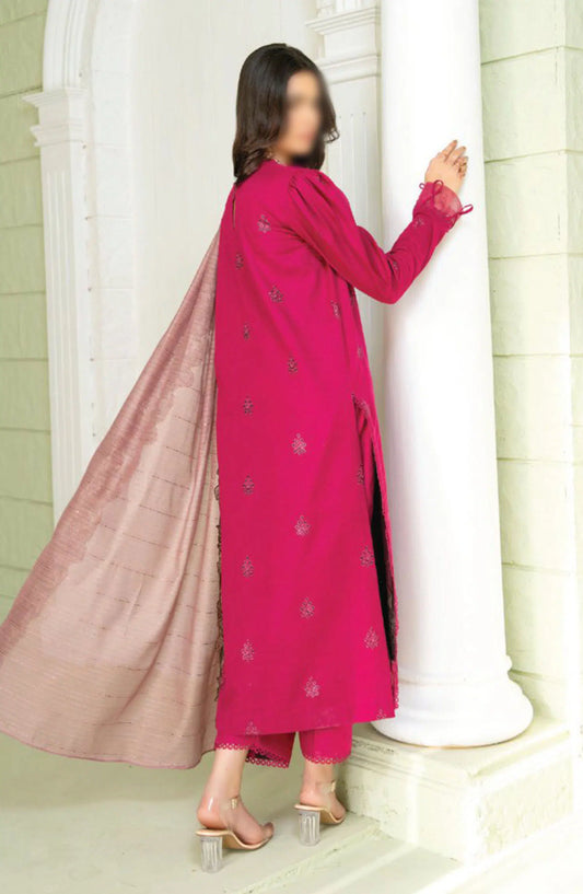 Baad- e- Baharaan Chikankari Collection with Fancy Dupatta - Design 10