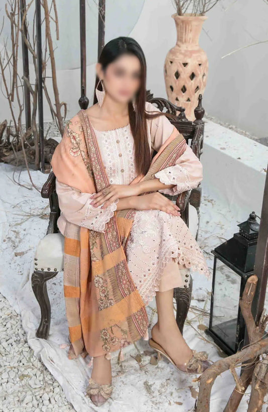 Leesha Embroidered Chawal Karandi Collection - D 1173