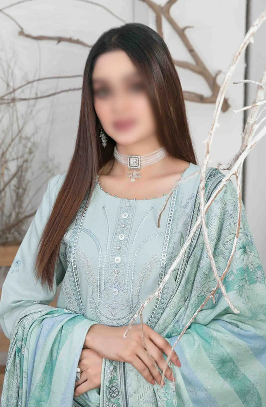 Leesha Embroidered Chawal Karandi Collection - D 1177