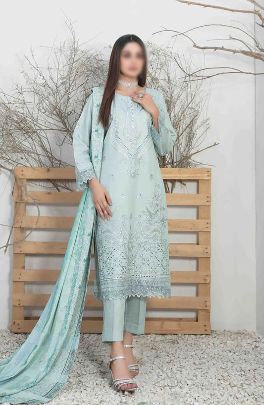 Leesha Embroidered Chawal Karandi Collection - D 1177