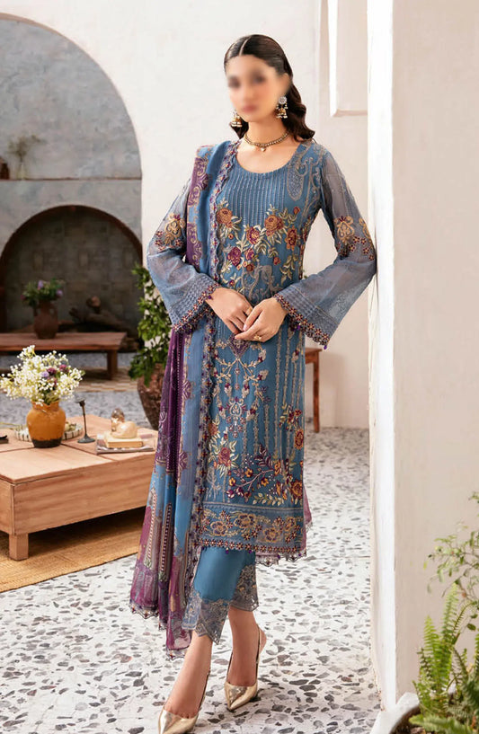 Ramsha Rangoon Chiffon Collection Vol 12 - D 1202