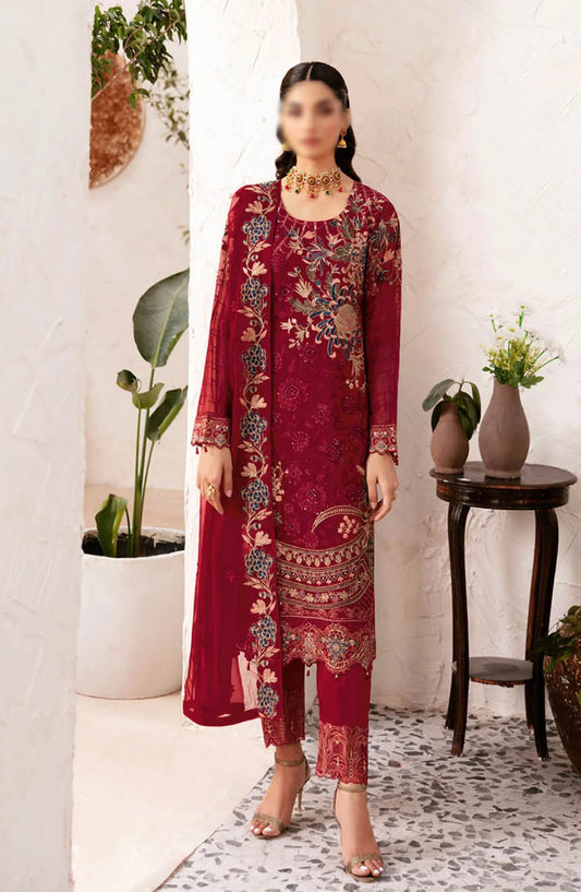 Ramsha Rangoon Chiffon Collection Vol 12 - D 1205