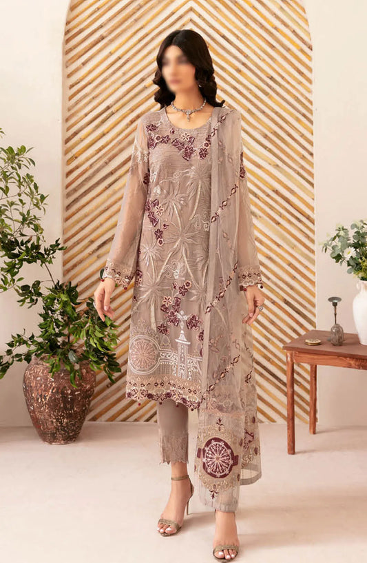 Ramsha Rangoon Chiffon Collection Vol 12 - D 1206