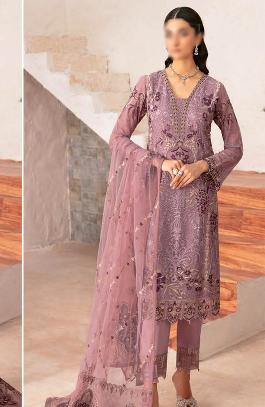 Ramsha Rangoon Chiffon Collection Vol 12 - D 1208