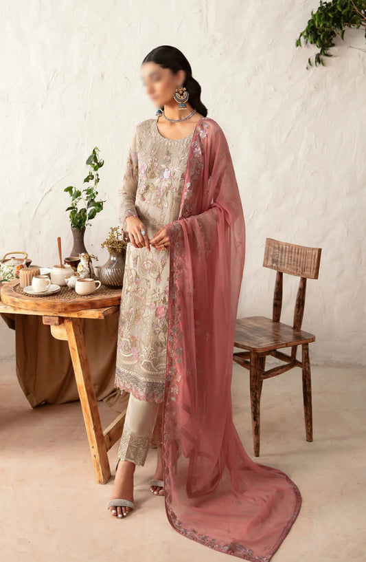 Ramsha Rangoon Chiffon Collection Vol 12 - D 1212
