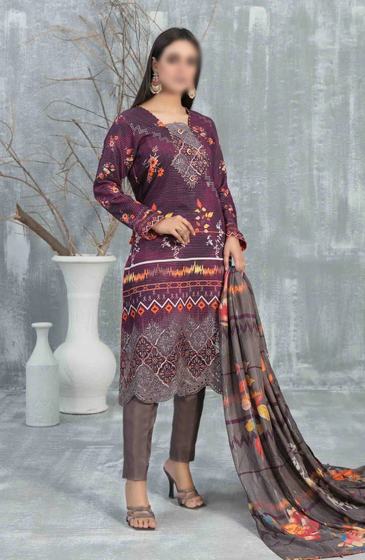 Inisha Embroidered Laserkari Viscose Collection D-1294