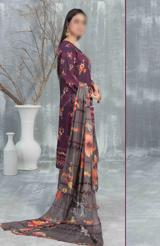 Inisha Embroidered Laserkari Viscose Collection D-1294