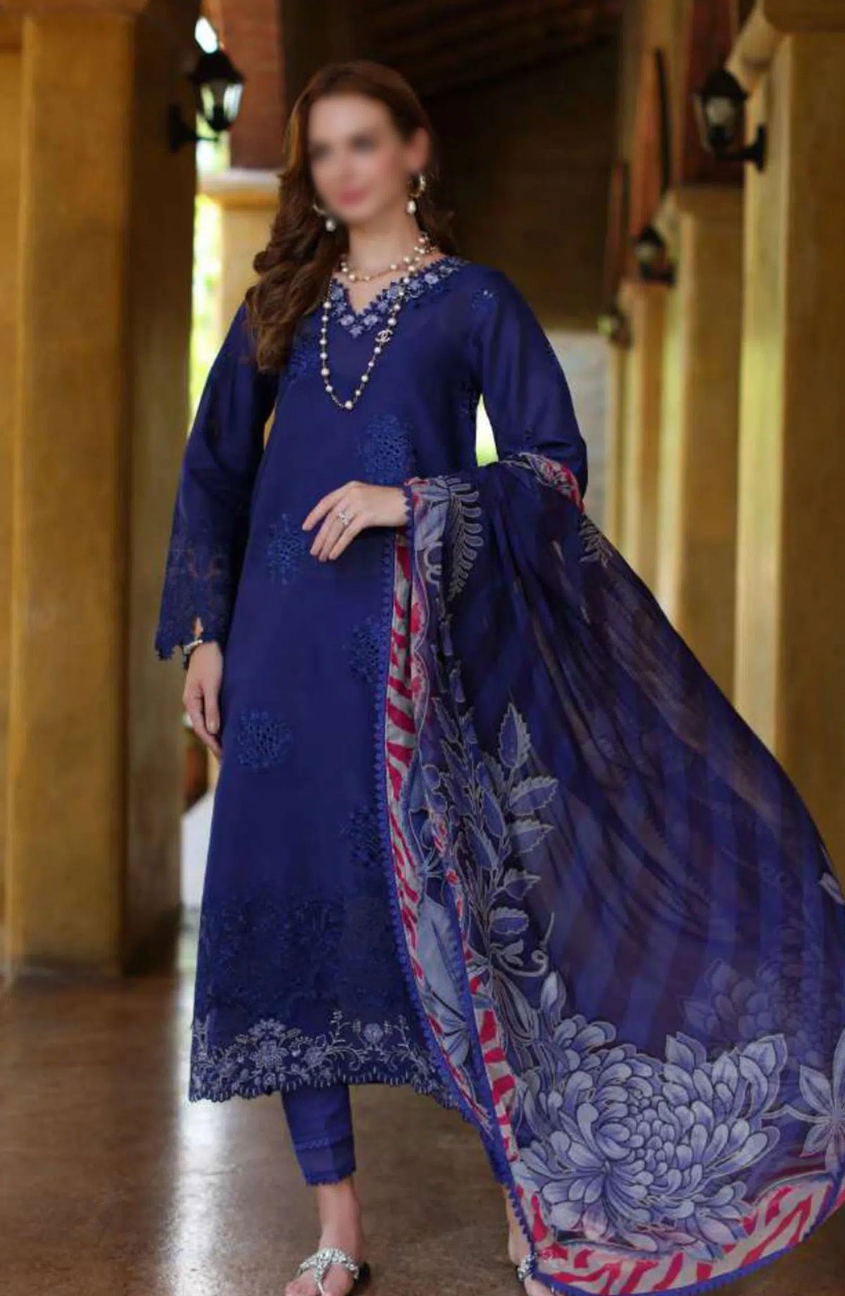 Noor Eid Luxe Printkari By Saadia Asad - D-12