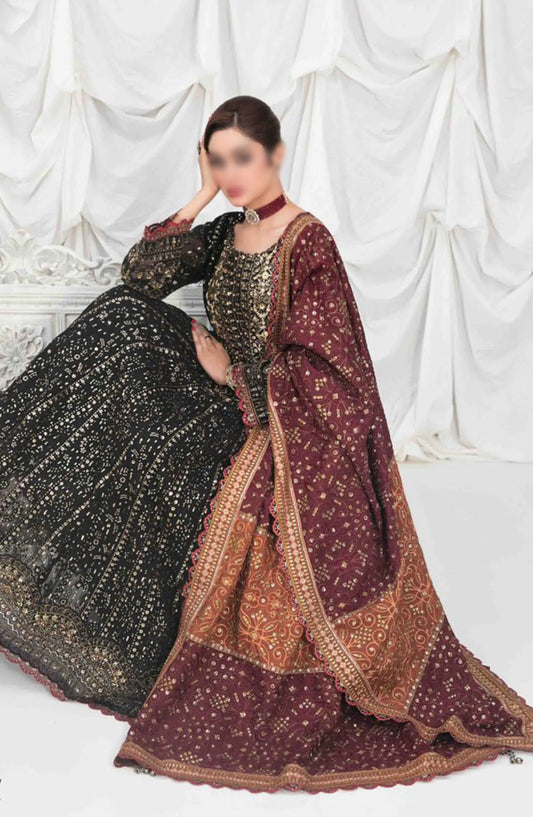MEHARZAD New Fancy Heavy Embroidered Maxi - Embroidered Lavish Dupatta Collection 2024 - D 1364