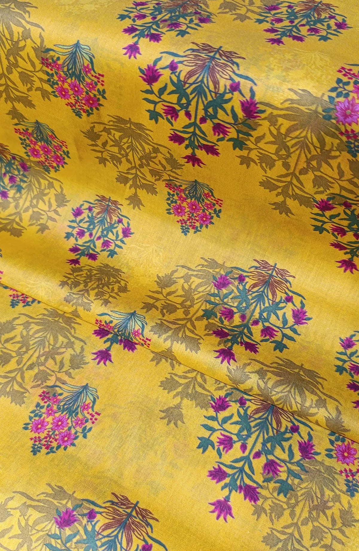 Classic Unstitched 2pcs Digital Printed Lawn Collection Vol-05 By Amna Khadija  - D-14