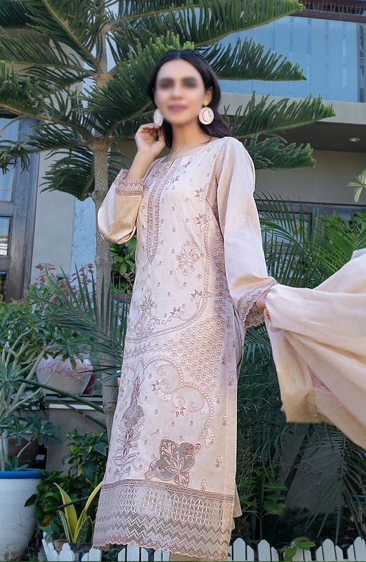 Marzhan - Fancy Jacquard Lawn Collection By Tawakkal Fabrics - D 2073