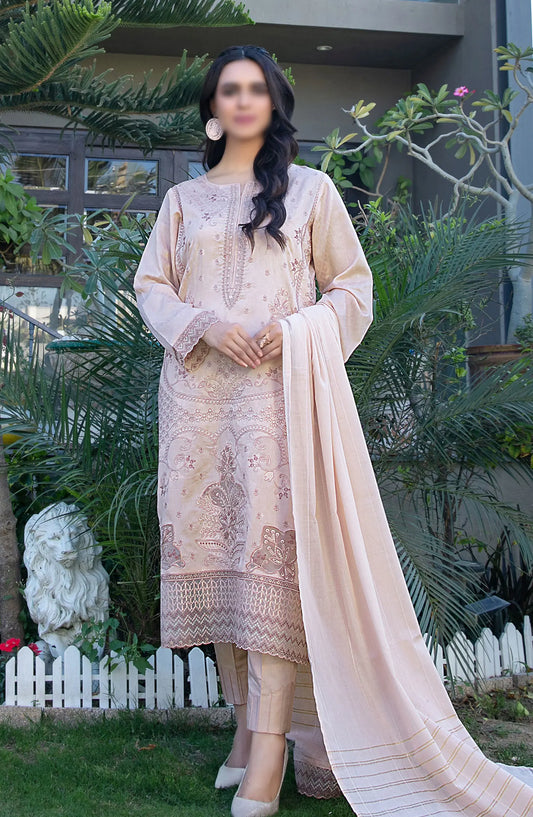 Marzhan - Fancy Jacquard Lawn Collection By Tawakkal Fabrics - D 2073