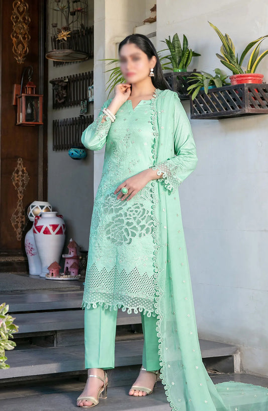 Marzhan - Fancy Jacquard Lawn Collection By Tawakkal Fabrics - D 2077