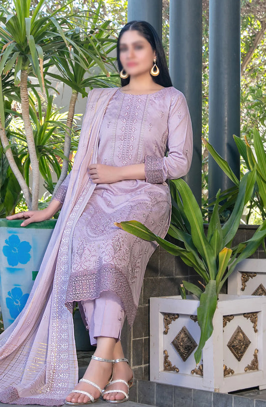 Marzhan - Fancy Jacquard Lawn Collection By Tawakkal Fabrics - D 2079