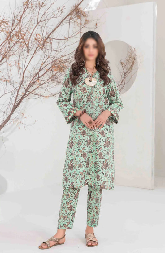 DIVANI VOL II Stitched Digital Printed 2pcs Collection 2024 - D 2125