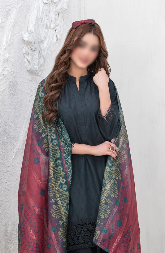 Pegah Schiffli Embroidered Cotton Collection - D 2148