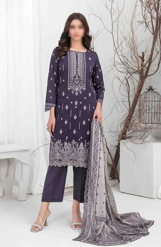 Lamiyah - Embroidered Digital Printed Lawn Collection 2024 - D 2460