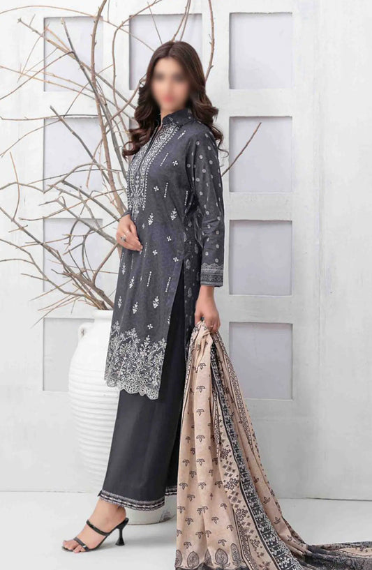 Lamiyah - Embroidered Digital Printed Lawn Collection 2024 - D 2463