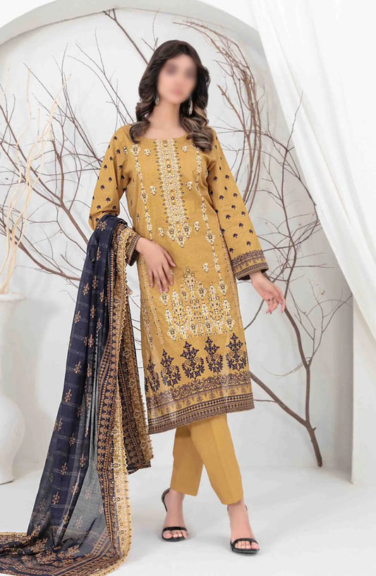 Lamiyah - Embroidered Digital Printed Lawn Collection 2024 - D 2464