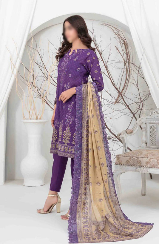 Lamiyah - Embroidered Digital Printed Lawn Collection 2024 - D 2465