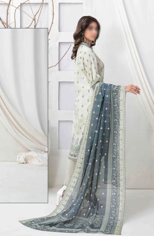 Lamiyah - Embroidered Digital Printed Lawn Collection 2024 - D 2467