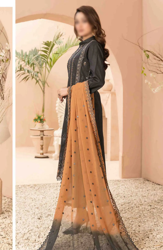Narina - Embroidered Digital Printed Lawn Collection By Tawakkal Fabrics - D 2468