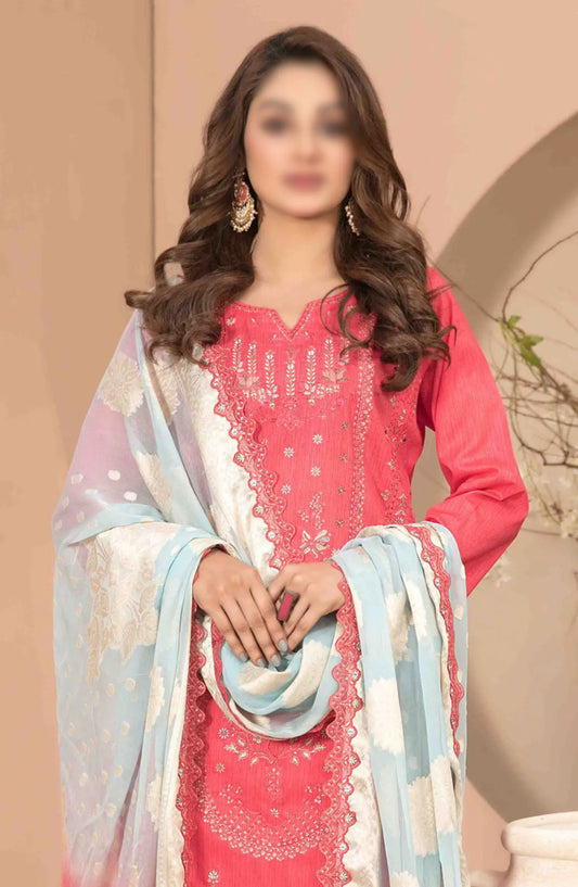Narina - Embroidered Digital Printed Lawn Collection By Tawakkal Fabrics - D 2476