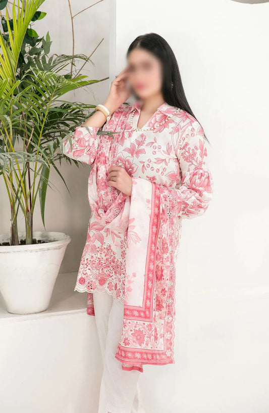 Gulposh - Embroidered Digital Printed Lawn Collection 2024 - D 2512