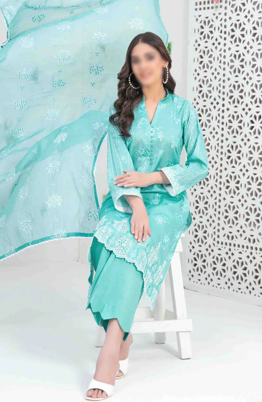 Talayeh - Embroidered Digital Lawn Collection 2024 - D 2553