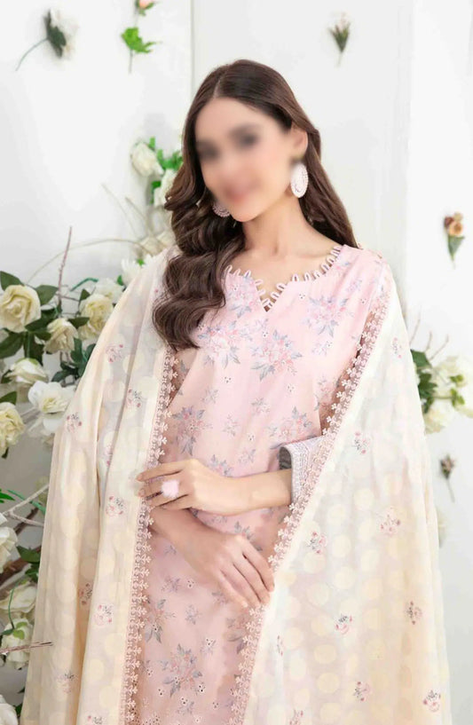 Talayeh - Embroidered Digital Lawn Collection 2024 - D 2559