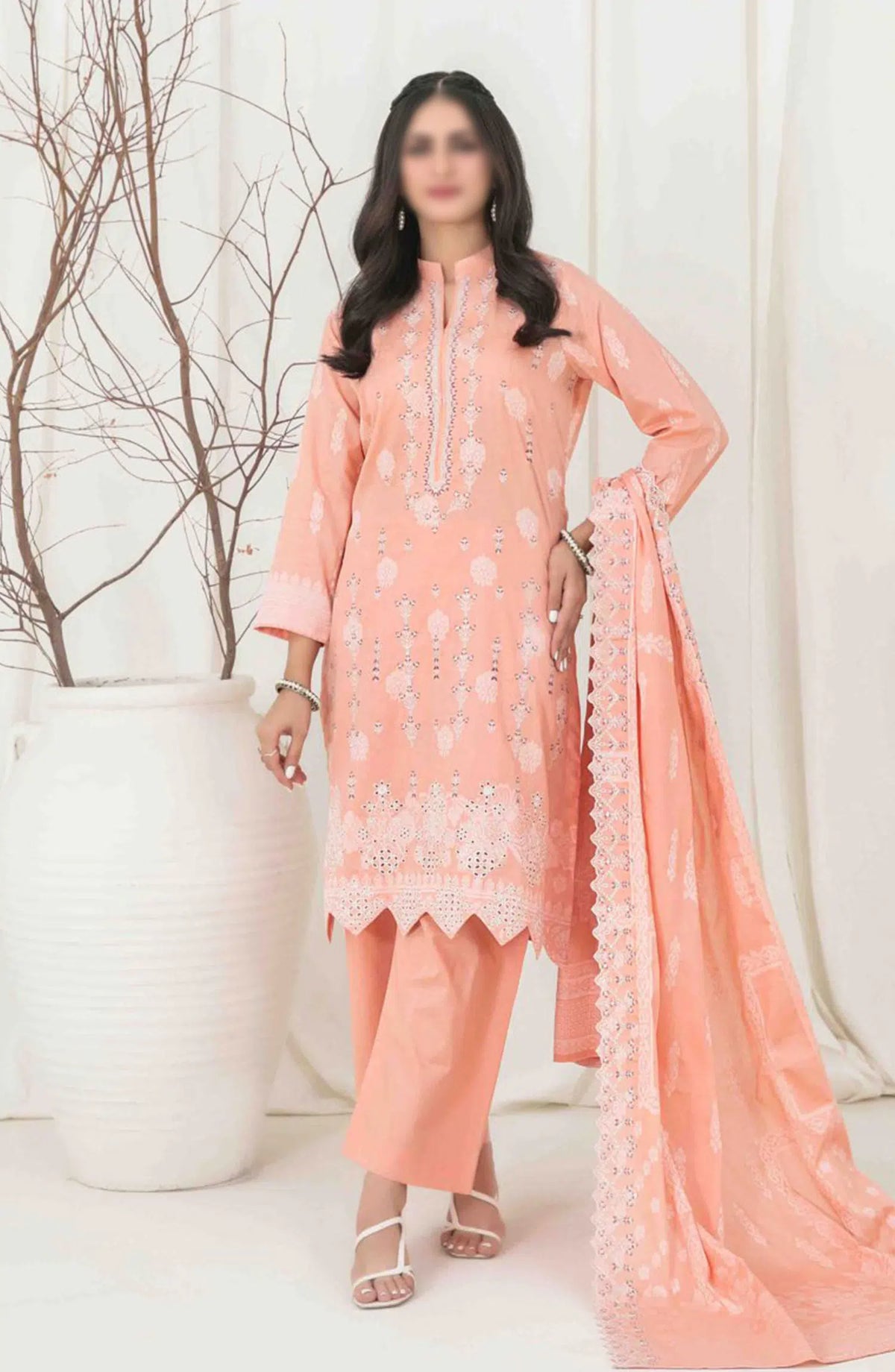 Gulshanara Vol III - Embroidered Lawn Banarsi Collection - D 2563