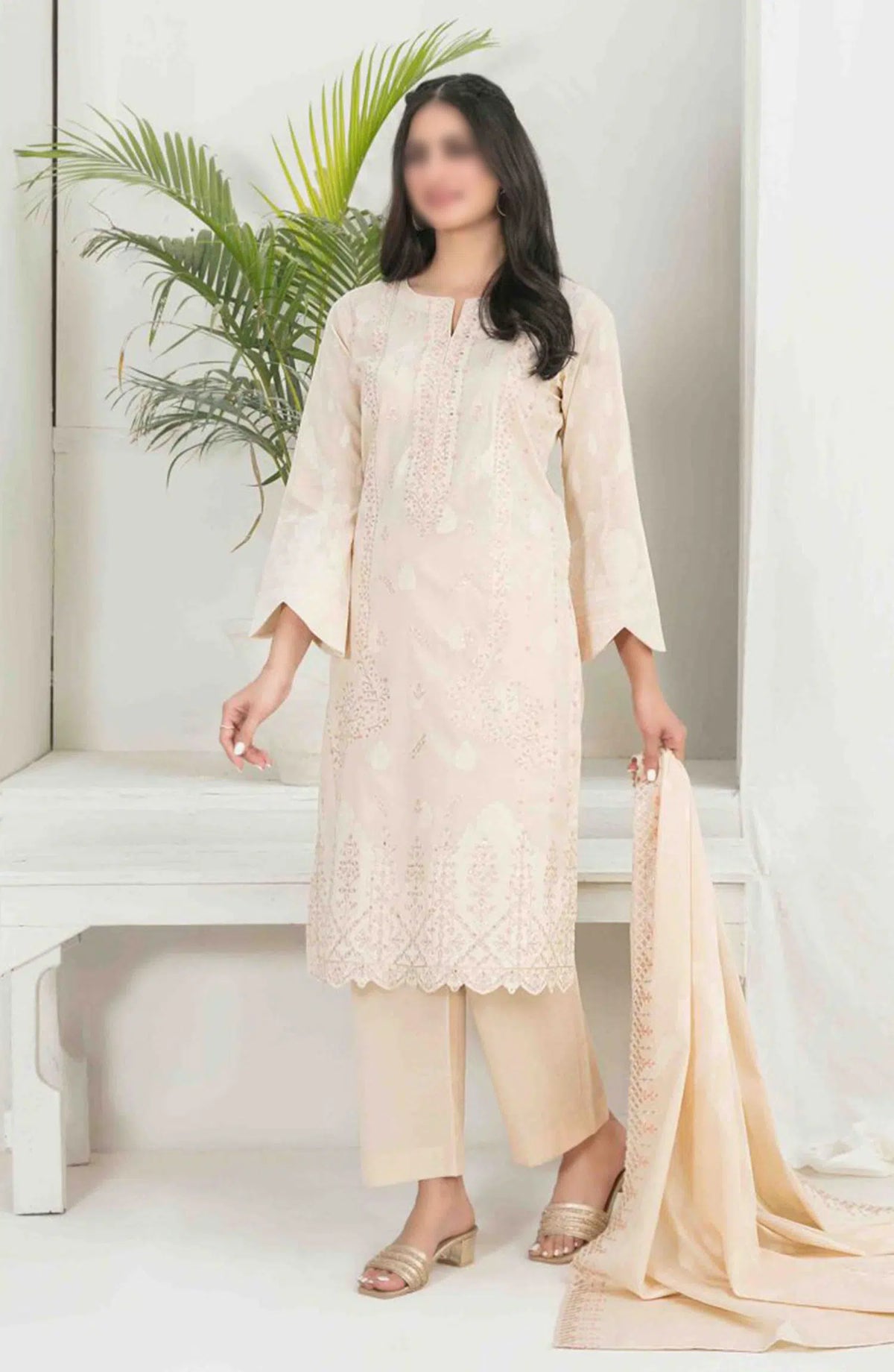 Gulshanara Vol III - Embroidered Lawn Banarsi Collection - D 2569