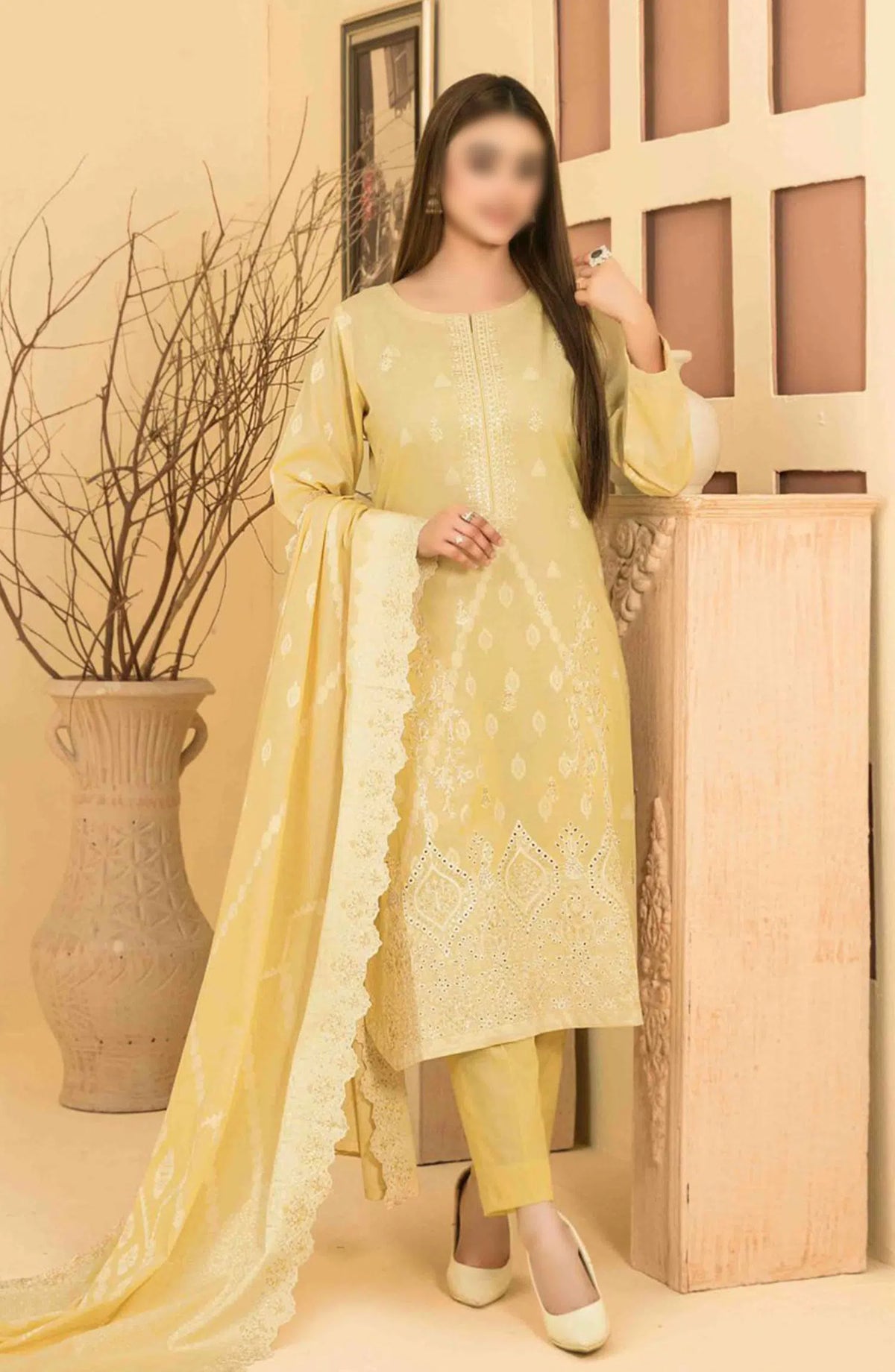 Gulshanara Vol IV - Embroidered Lawn Banarsi Collection - D 2706
