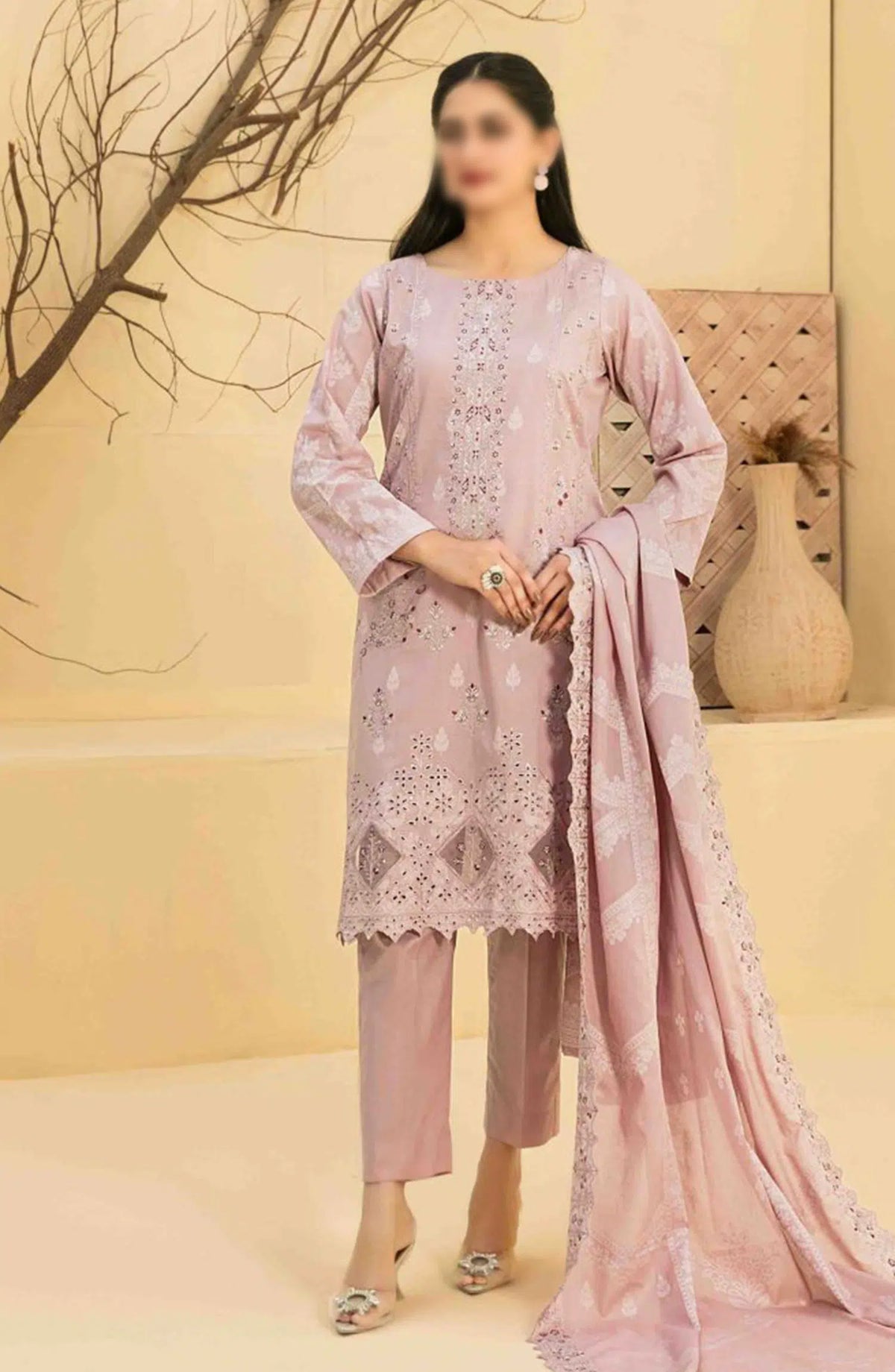 Gulshanara Vol IV - Embroidered Lawn Banarsi Collection - D 2710