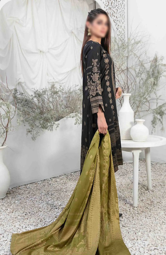 Ifsha - Lawn Broshia Banarsi 3pcs Collection By Tawakkal Fabrics - D 2792