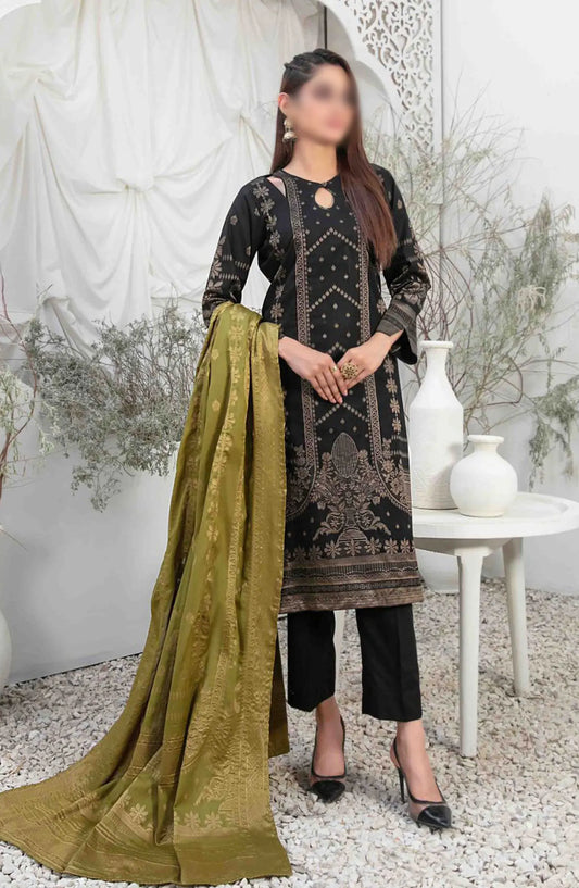 Ifsha - Lawn Broshia Banarsi 3pcs Collection By Tawakkal Fabrics - D 2792