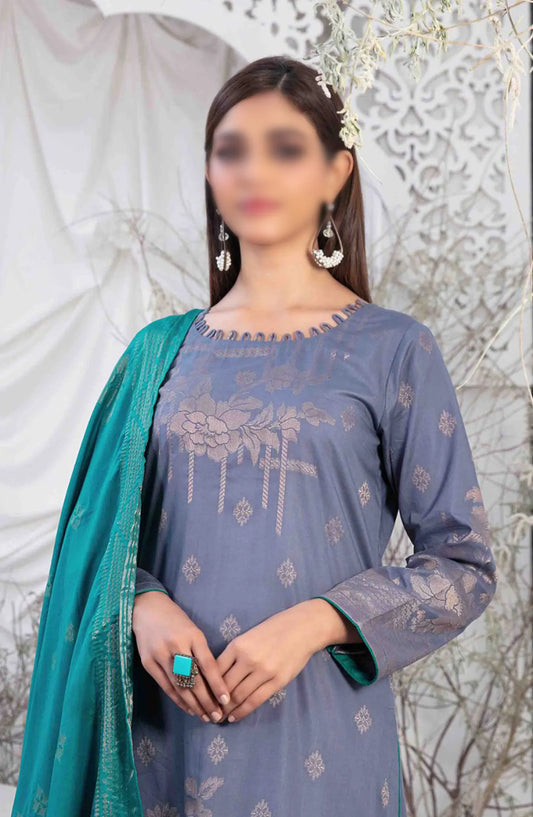 Ifsha - Lawn Broshia Banarsi 3pcs Collection By Tawakkal Fabrics - D 2798