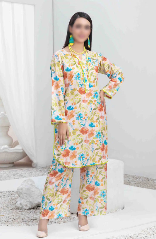 Zel - Digital Printed Swiss Collection - D 2810